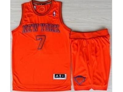 nba new york knicks #7 anthony orange[revolution 30 swingman Suits]